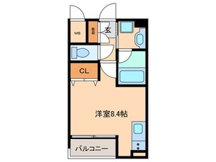 CITY SPIRE名駅北の物件間取画像